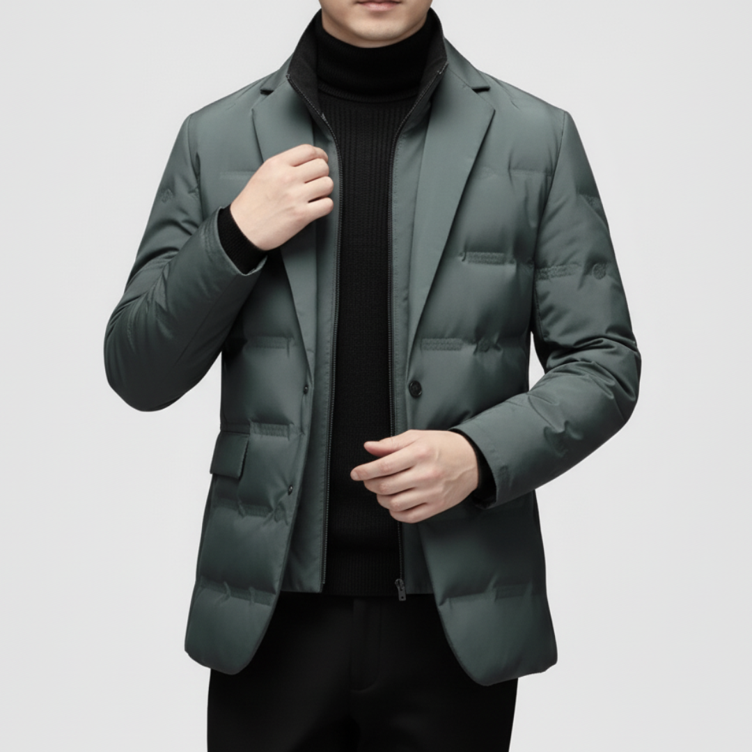 Piumino uomo | Classico nero o grigio